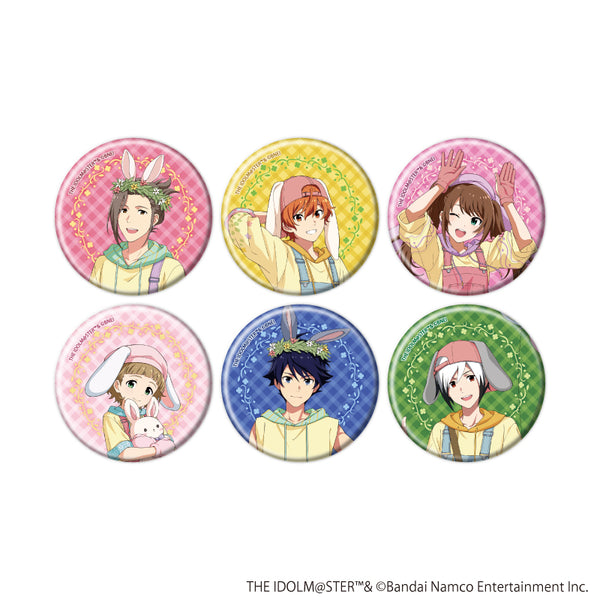 『アイドルマスター SideM』缶バッジ39/エッグハントver. コンプリートセット(全6種)(描き下ろしイラスト)