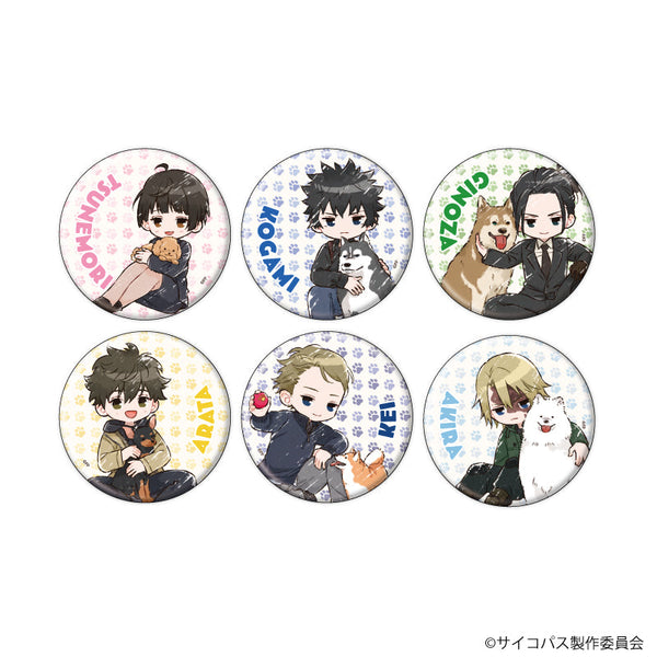 『PSYCHO-PASS サイコパス PROVIDENCE』缶バッジ01/犬ver. コンプリートセット(全6種)(グラフアートイラスト)