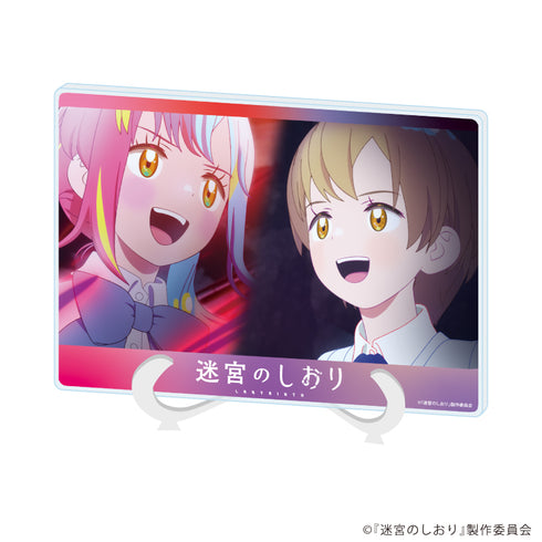 『迷宮のしおり』アクリルアートボード(A5サイズ)02/集合デザイン(場面写イラスト)