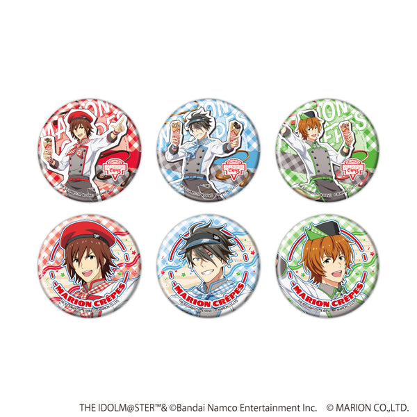 《偶像大师 SideM》徽章41/可丽饼店版 全套(共6种)(全新绘制插画)