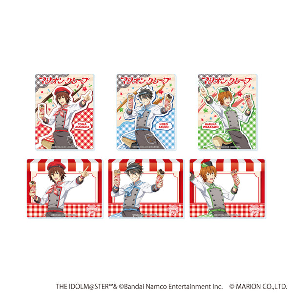 《偶像大师 SideM》亚克力卡22/可丽饼店版 全套(共6种)(全新绘制插画)