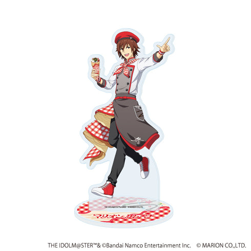 『アイドルマスター SideM』アクリルスタンド43/天ヶ瀬 冬馬 クレープ屋ver.(描き下ろしイラスト)