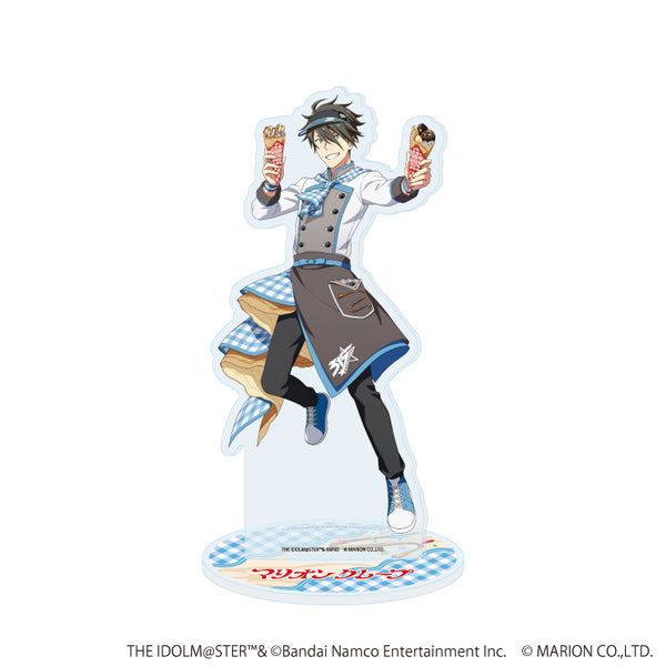 《偶像大师 SideM》亚克力立牌44/握野英雄 可丽饼店版(全新绘制插画)