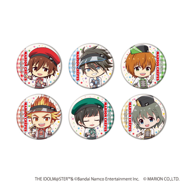《偶像大师 SideM》徽章42/可丽饼店版 全套(共6种)(迷你角色插画)
