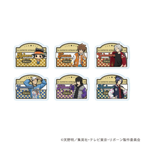 『家庭教師ヒットマンREBORN!』アクリルプレートバッジ03/ブラインド(全6種)(描き下ろしイラスト)【BOX】【202609再販】