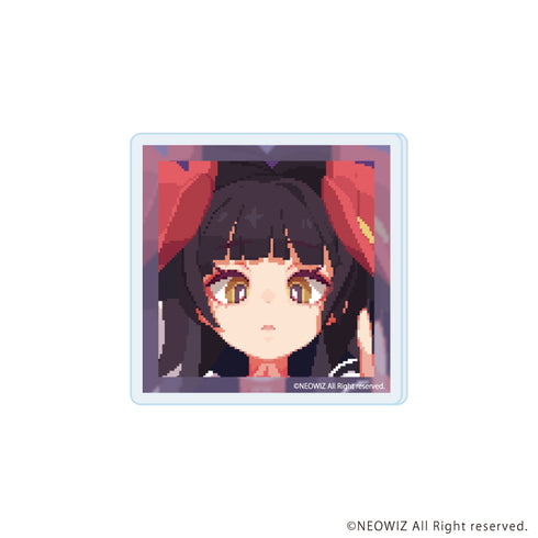 『DJMAX RESPECT V』アクリルプレートバッジ03/DJ ICON SEASON10 C(公式イラスト)