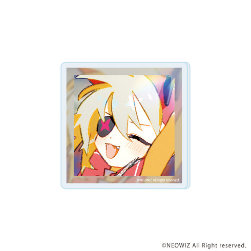 『DJMAX RESPECT V』アクリルプレートバッジ12/DJ ICON SEASON16 B(公式イラスト)