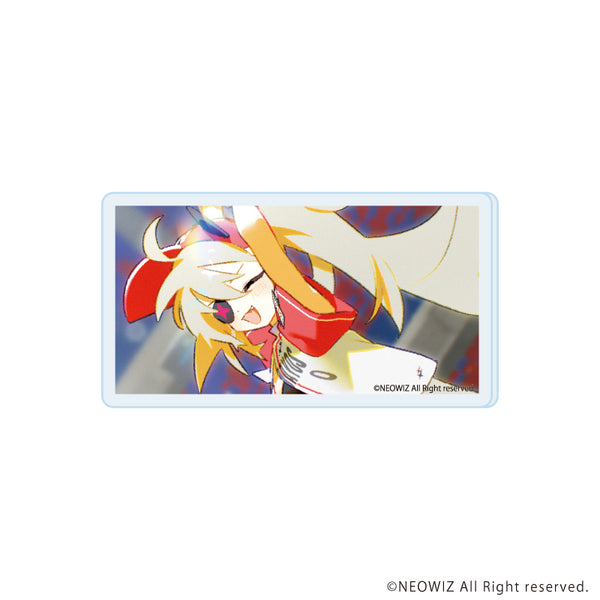 『DJMAX RESPECT V』アクリルプレートバッジ17/PLATE SEASON16 B(公式イラスト)