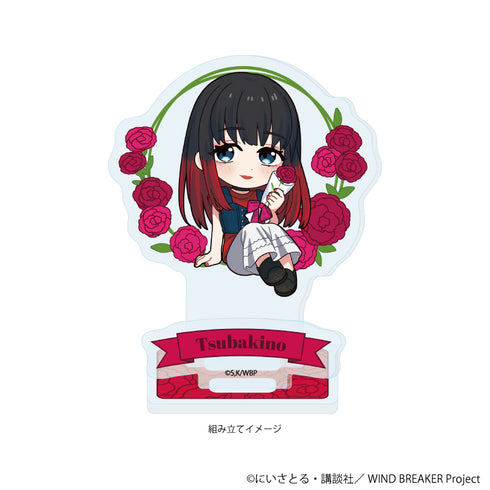 『WIND BREAKER』アクリルスタンドプレート14/椿野 佑 カーネーションver.(ミニキャライラスト)