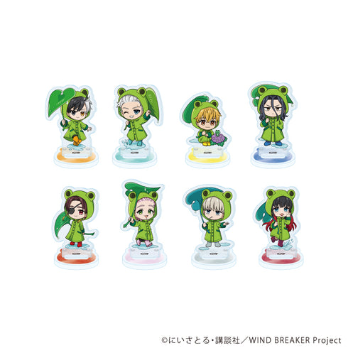 『WIND BREAKER』アクリルぷちスタンド04/雨の日ver. コンプリートセット(全8種)(ミニキャライラスト)