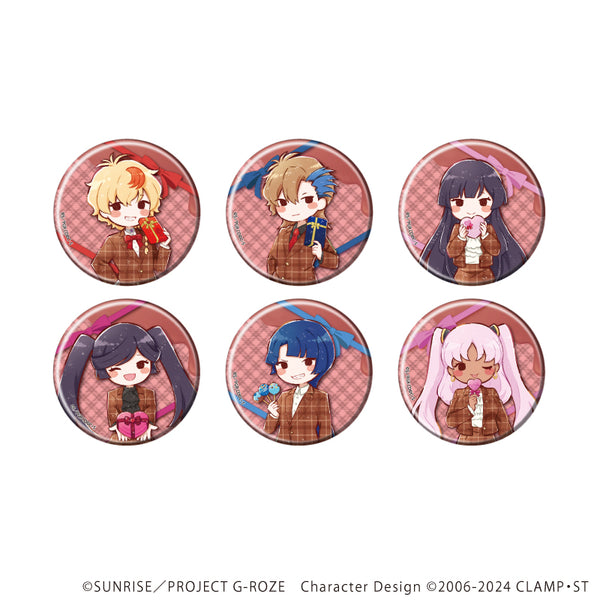 『コードギアス 奪還のロゼ』缶バッジ02/バレンタインver.コンプリートセット(全6種)(グラフアートイラスト)