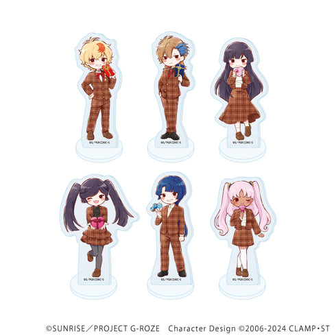 『コードギアス 奪還のロゼ』アクリルぷちスタンド02/バレンタインver.コンプリートセット(全6種)(グラフアートイラスト)