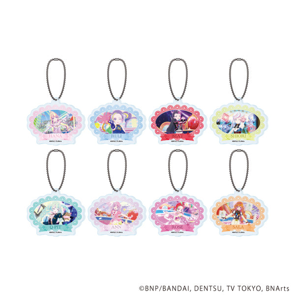 『アイカツプラネット!』アクリルキーホルダー03/コンプリートセット(全8種)(場面写イラスト)