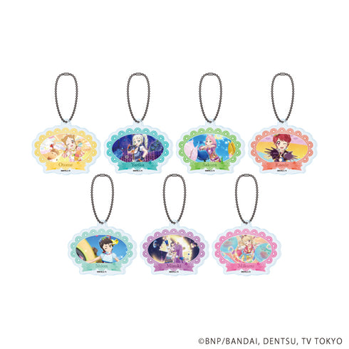 『アイカツ!』アクリルキーホルダー11/コンプリートセット(全7種)(場面写イラスト)