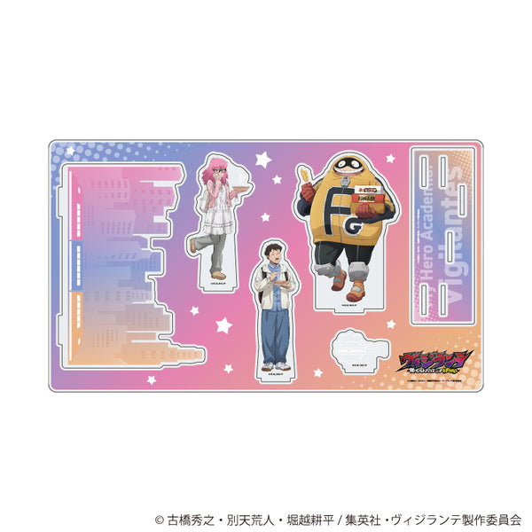 『ヴィジランテ -僕のヒーローアカデミア ILLEGALS-』プレミアム アクリルジオラマプレート02/大阪観光ver.A(描き下ろし)