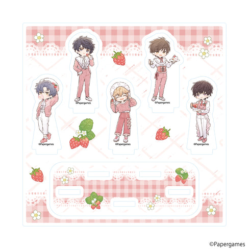 《恋爱与制作人~EVOL×LOVE~》亚克力立牌 12/草莓法式版(Graph Art插画)