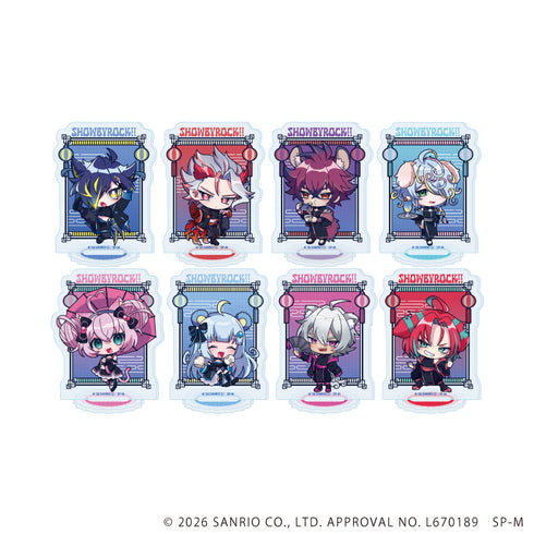 『SHOW BY ROCK!!』アクリルぷちスタンド45/コンプリートセット(全8種)(ミニキャライラスト)