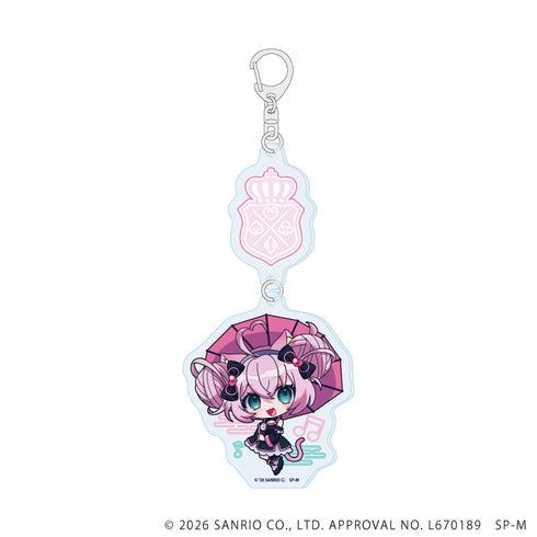 『SHOW BY ROCK!!』連結アクリルキーホルダー15/ロージア(ミニキャライラスト)【202609再販】