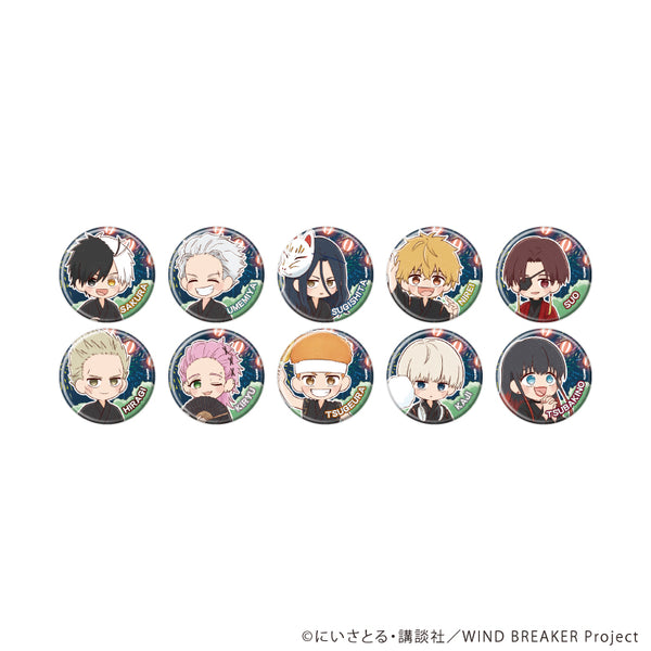 『WIND BREAKER』缶バッジ11/花火大会ver. コンプリートセット(全10種)(グラフアートイラスト)