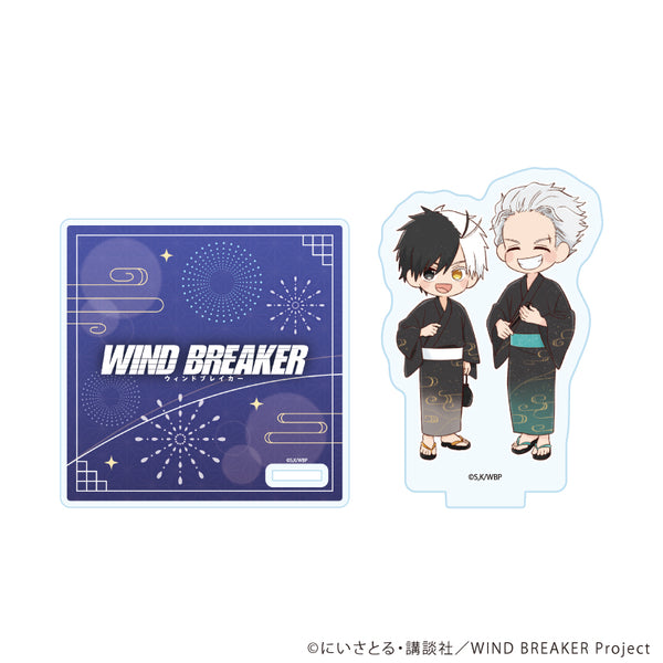 『WIND BREAKER』アクリルコースタースタンド01/花火大会ver.(グラフアートイラスト)