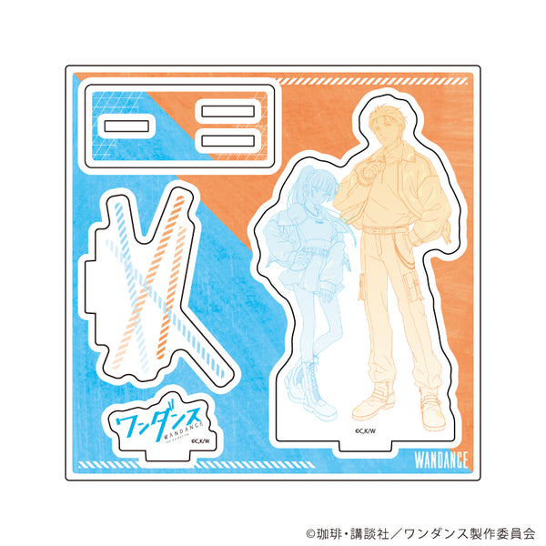 『ワンダンス』アクリルスタンドプレート02/レザーコーデver.(描き下ろしイラスト)