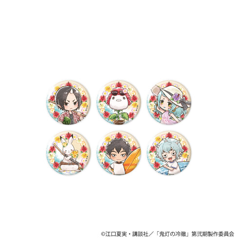 『鬼灯の冷徹』缶バッジ11/バカンスver. コンプリートセット(全6種)(グラフアートイラスト)