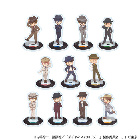 『ダイヤのA actII -Second Season-』アクリルぷちスタンド03/ブラインド(全11種)(レトロアートイラスト)【BOX】【202609再販】