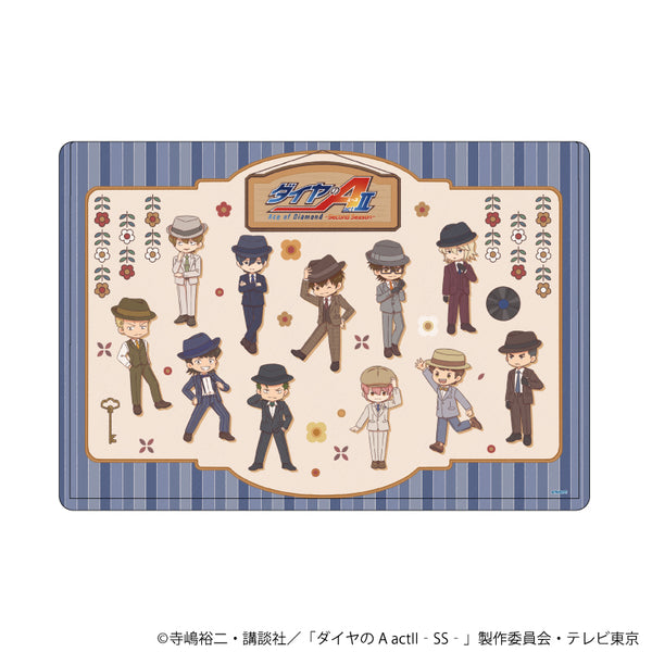 "Diamond no A Act II -Second Season-" Character Clear Case 02 / Group Design (Retro Art Illustration)