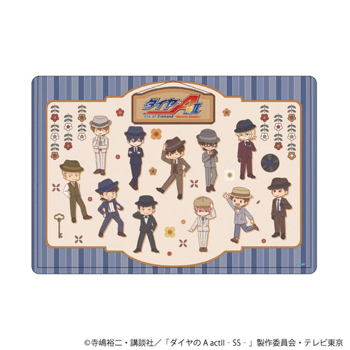 『ダイヤのA actII -Second Season-』キャラクリアケース02/集合デザイン(レトロアートイラスト)【202609再販】