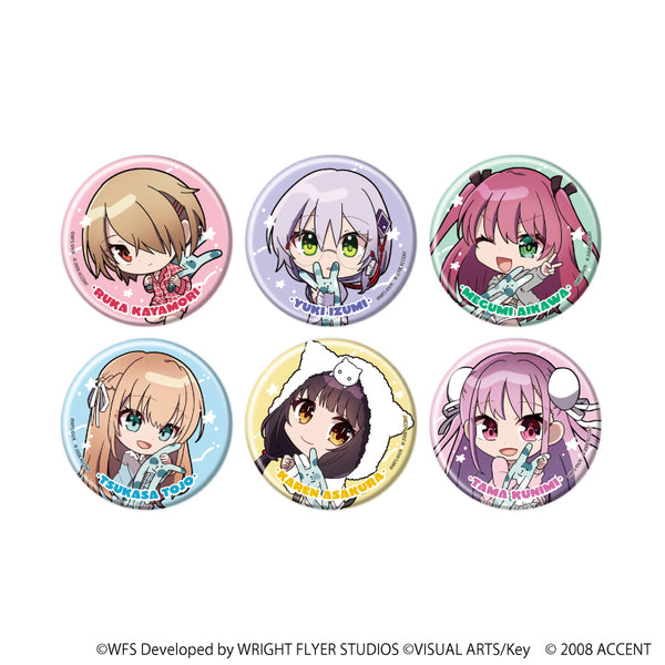 『ヘブンバーンズレッド×CRAFTHOLIC』缶バッジ02/コンプリートセット(全6種)(コラボイラスト)
