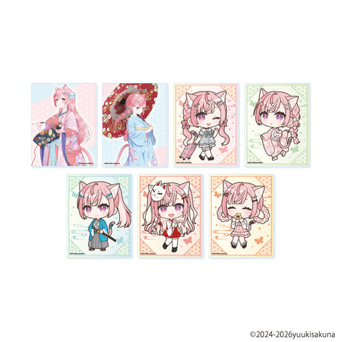 『結城さくな』アクリルカード01/ブラインド(全7種)(描き下ろし&ミニキャライラスト)【BOX】【202609再販】
