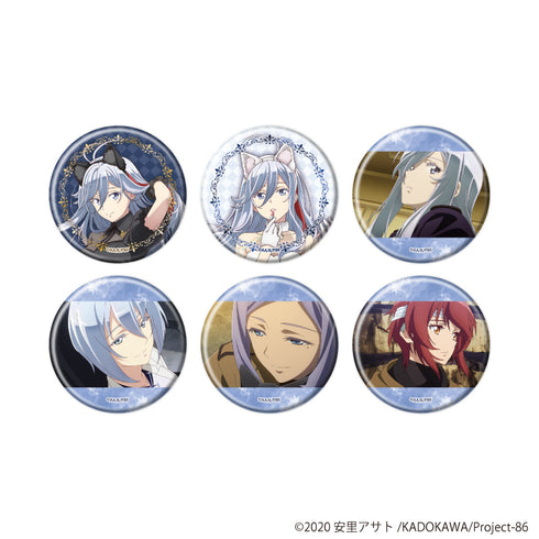 『86―エイティシックス―』缶バッジ04/ブラインド(全6種)(公式&描き下ろしイラスト)【BOX】【202609再販】