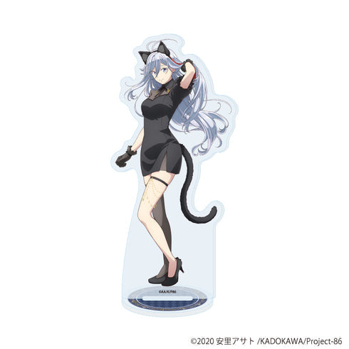 『86―エイティシックス―』アクリルスタンド07/ヴラディレーナ・ミリーゼ 黒猫ver.(描き下ろしイラスト)【202609再販】