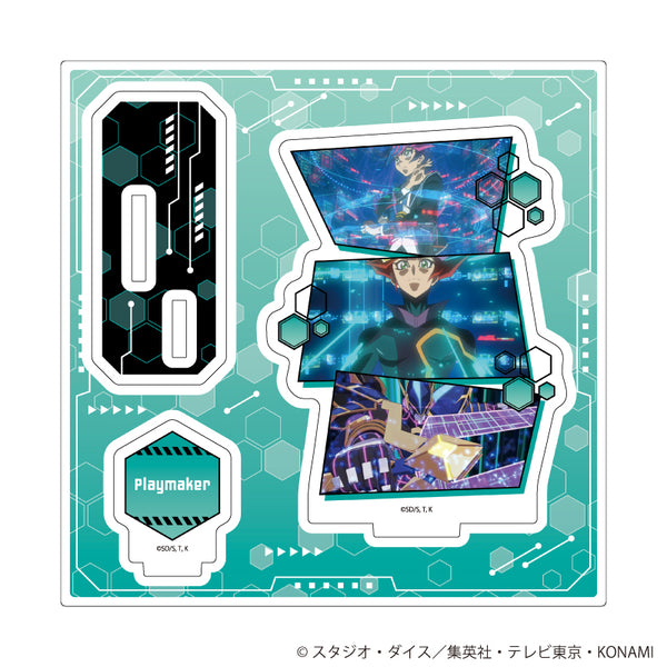 『遊☆戯☆王VRAINS』アクリルスタンドプレート01/Playmaker(場面写イラスト)