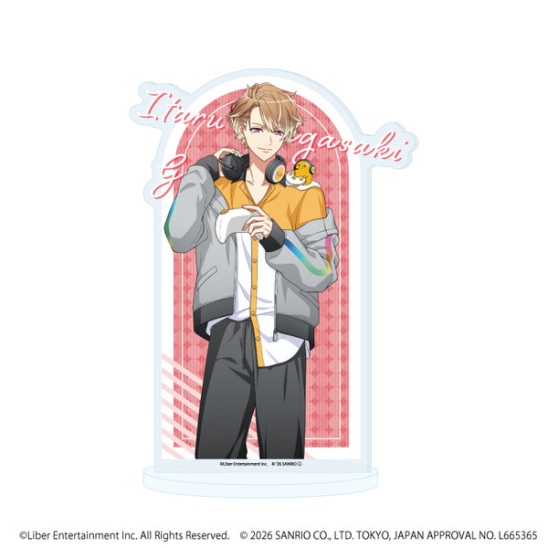 『A3!×Sanrio characters』アクリルスタンド45/茅ヶ崎 至×ぐでたま(コラボイラスト)
