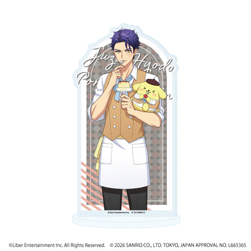 『A3!×Sanrio characters』アクリルスタンド47/兵頭 十座×ポムポムプリン(コラボイラスト)