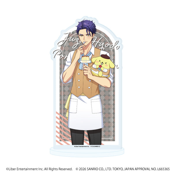 『A3!×Sanrio characters』アクリルスタンド47/兵頭 十座×ポムポムプリン(コラボイラスト)