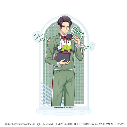 『A3!×Sanrio characters』アクリルスタンド48/ガイ×けろけろけろっぴ(コラボイラスト)