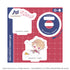 "A3! × Sanrio Characters" Acrylic Stand Plate 28 / Itaru Chigasaki × Gudetama (Collaboration Illustration)