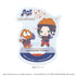 『A3!×Sanrio characters』アクリルスタンドプレート42/泉田 莇×ウィアーダイナソアーズ(コラボイラスト)