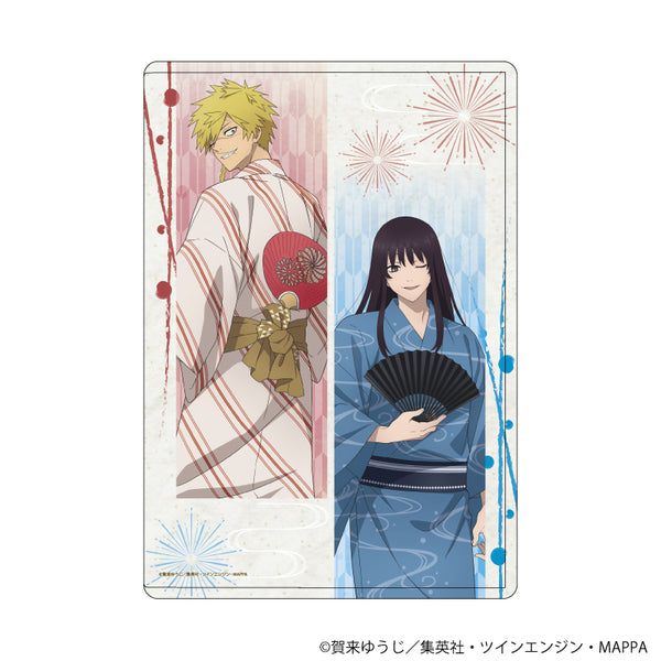 『地獄楽』キャラクリアケース07/亜左弔兵衛&桐馬(描き下ろしイラスト)