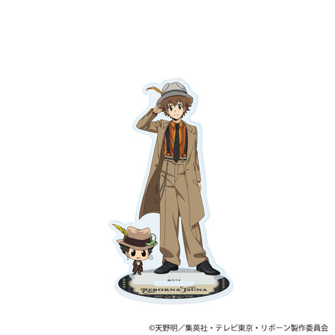 『家庭教師ヒットマンREBORN!』アクリルスタンド129/リボーン&沢田綱吉(描き下ろしイラスト)