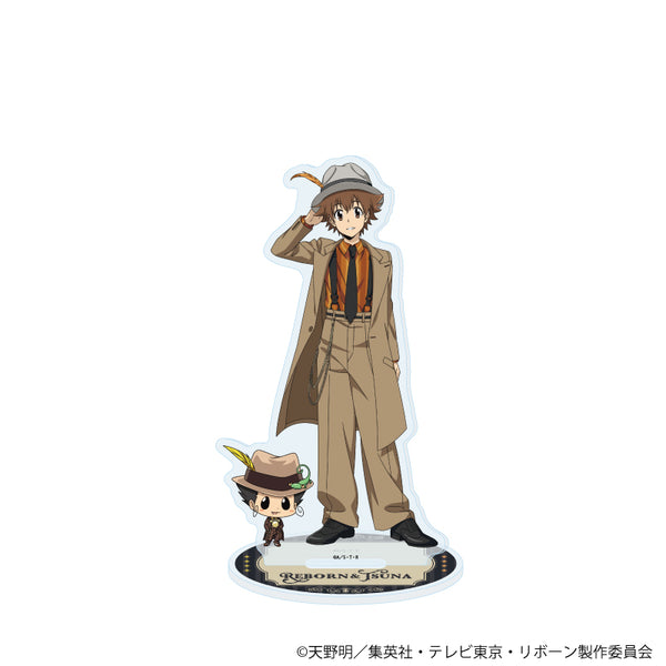 『家庭教師ヒットマンREBORN!』アクリルスタンド129/リボーン&沢田綱吉(描き下ろしイラスト)