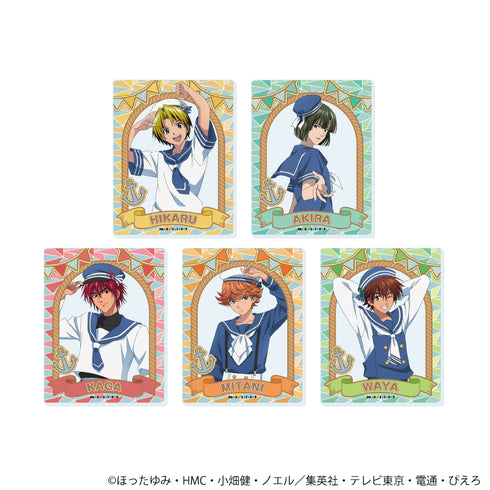 "Hikaru no Go" Acrylic Card 17 / Marine Sailor Ver. Complete Set (5 Cards Total) (Original Illustration)