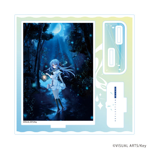 "Summer Pockets REFLECTION BLUE" Acrylic Stand Plate 02 / Aozora Kumon (Official Illustration)