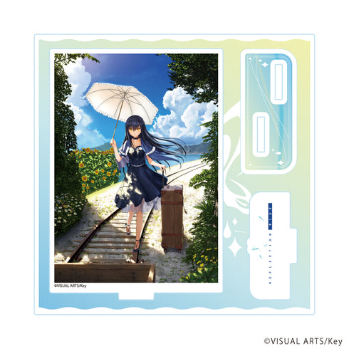 "Summer Pockets REFLECTION BLUE" Acrylic Stand Plate 03 / Hisashima O (Official Illustration)