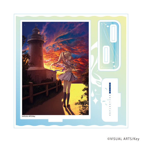 "Summer Pockets REFLECTION BLUE" Acrylic Stand Plate 04 / Tsumugi Venders (Official Illustration)