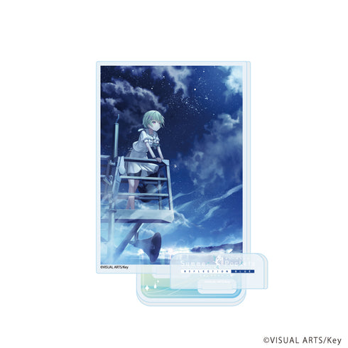 "Summer Pockets REFLECTION BLUE" Acrylic Stand Plate 05 / Miki Nomura (Official Illustration)
