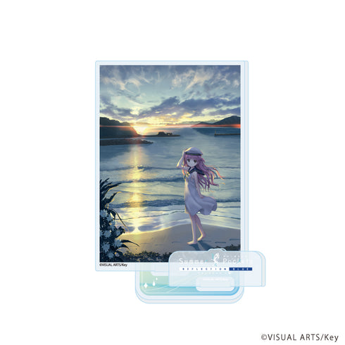 "Summer Pockets REFLECTION BLUE" Acrylic Stand Plate 07 / Umi Kato (Official Illustration)