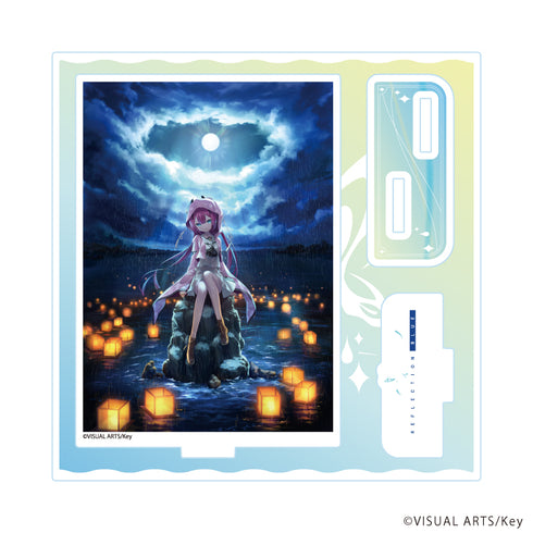 "Summer Pockets REFLECTION BLUE" Acrylic Stand Plate 08 / Shiki Kamiyama (Official Illustration)